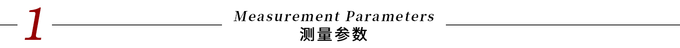 標題-測量參數