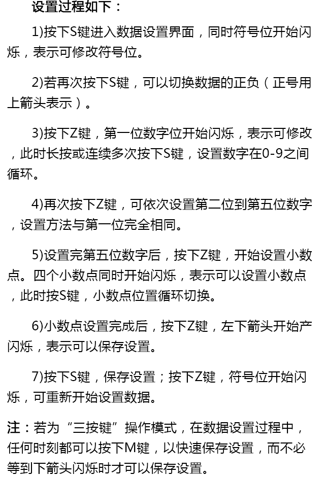 BST6800系列壓力變送器設置操作說(shuō)明書(shū)