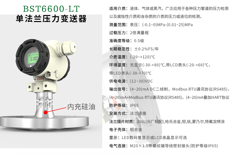西森法蘭盤(pán)安裝壓力變送器