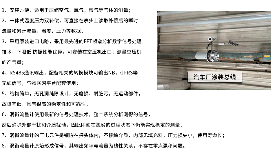 壓縮空氣流量計轉換器液晶顯示畫(huà)面構成